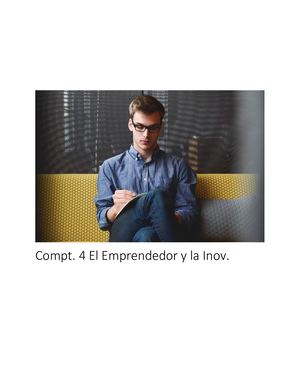 Compt 4 El Emprendedor Y La Inov