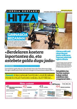 Urola Kostako Hitza 20220323
