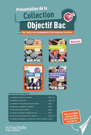 Présentation Objectif Bac Droit 1re