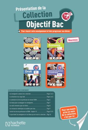 Présentation Objectif Bac Sdgn 1re