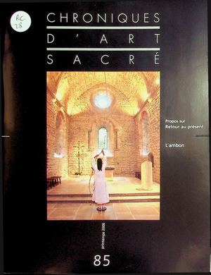 Chroniques d'Art Sacré 85 - 2006
