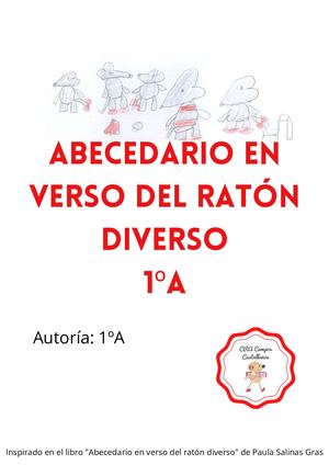 Abecedario En Verso 1ºA
