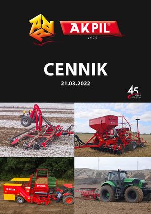 Akpil Cennik PL - 21.03.2022