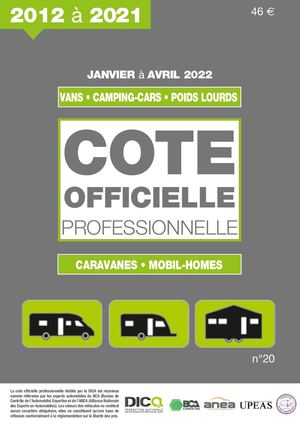 COTE OFFICIELLE DE L'OCCASION  N°20