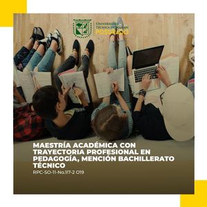 8 Pedagogía, Mención Bachillerato Técnico