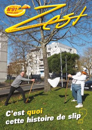 Zest, journal des quartiers Est de Nantes - mars 2022