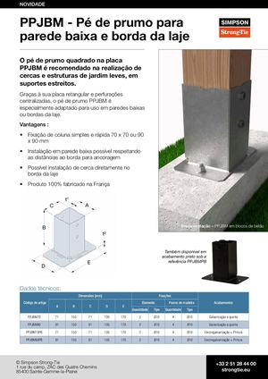 Fiche Lancement Produit Ppjbm Pt