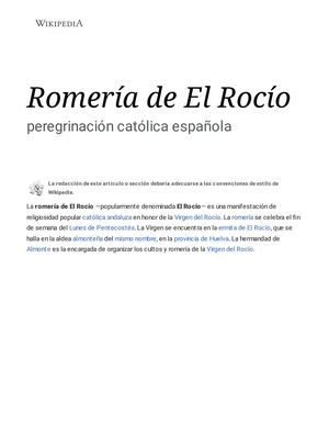 Romería De El Rocío Wikipedia, La Enciclopedia Libre