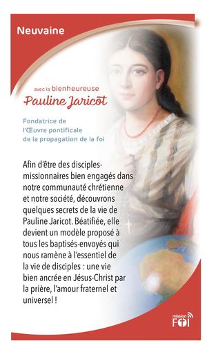 Neuvaine avec la bienheureuse Pauline Jaricot