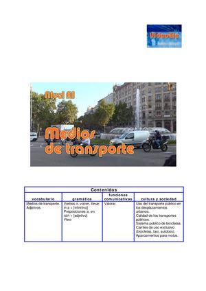 A1 Medios Transporte Actividad