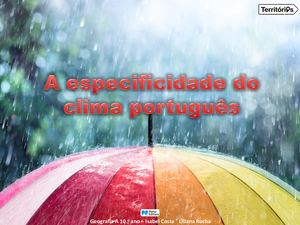 Especificidade do Clima Português