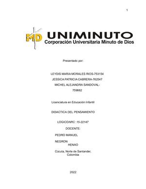 Ante Proyecto Para El Desarrollo Pensamiento Científico 1 1