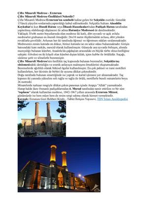 Erzurum şEhir Tanıtımı