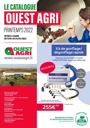 Catalogue printemps 2022 Ouest Agri
