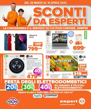 Sconti da ESPERTI #CascinoExpert - dal 28 Marzo al 10 Aprile 2022