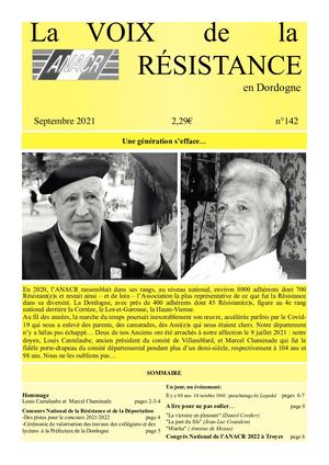 La Voix De La Résistance En Dordogne 142