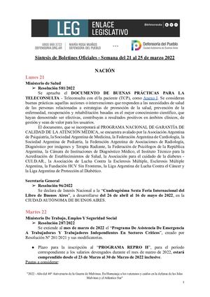 Actualización Normativa Semana Del 21 Al 25 De Marzo 2022