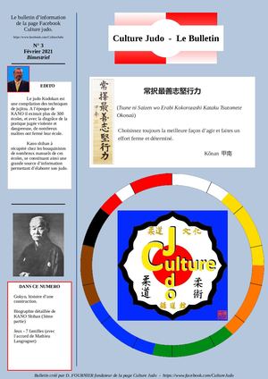 Culture Judo Bulletin N°3