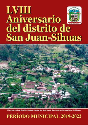 LVIII Aniversario del distrito de San Juan - Sihuas