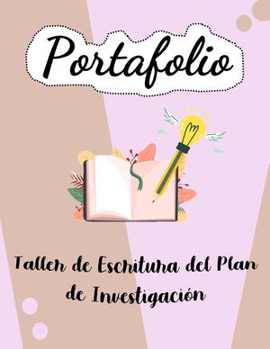 Portafolio De Taller De Escritura - Mónica Guamán