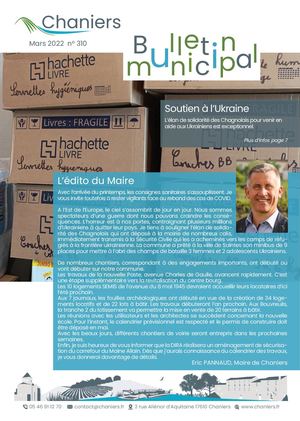 Bulletin Municipal de Chaniers n°310
