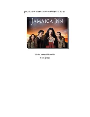 Jamaica Inn summary of chaptera 1 to 10
