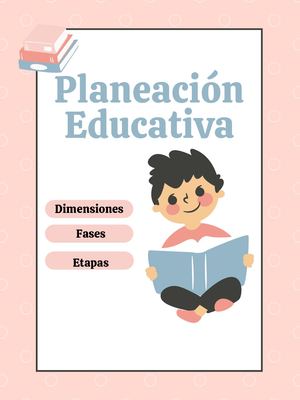 Planeación Educativa