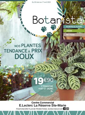 CATALOGUE D'AVRIL - BOTANISTA