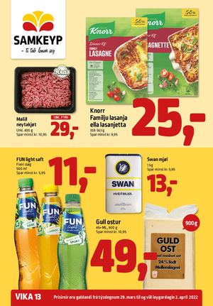 Samkeyp Vika 13 2022