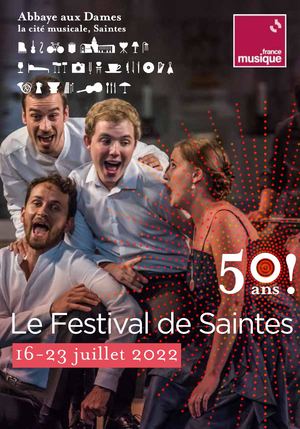 Plaquette Festival de Saintes 2022