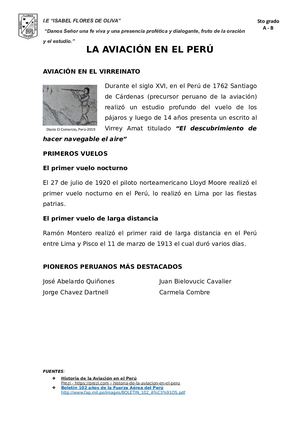 La aviación en el Perú