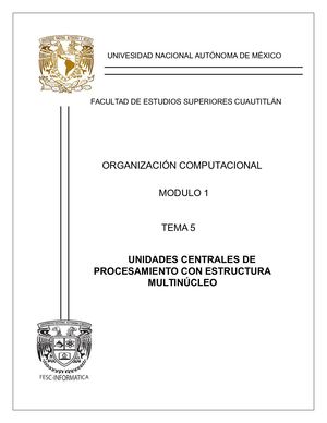 Tema 5 Procesadores