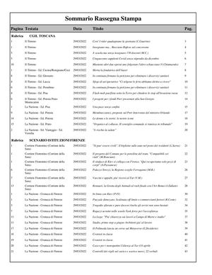 Firenze rassegna stampa 29.03.2022