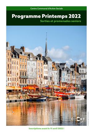 Programme sorties et promenades seniors - Printemps 2022