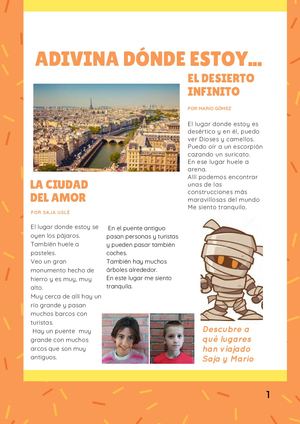 3 Adivina Dónde Estoy