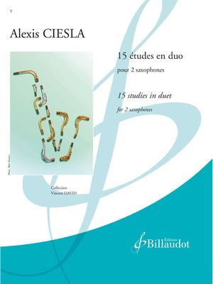 Alexis Ciesla - 15 éTudes en duo