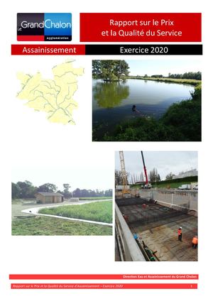 2020 - Rapport Prix Qualité Service Assainissement