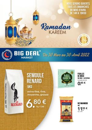 Big Deal Albi Catalogue Ramadan Mars 2022