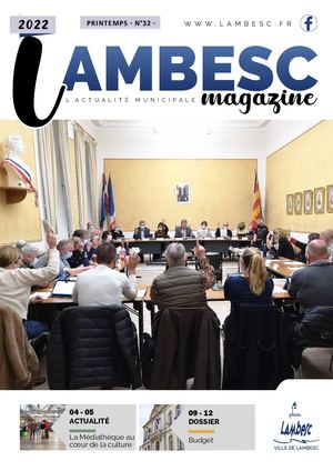 Lambesc Mag N°32 - Printemps 2022