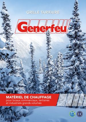 Grille Tarifs Generfeu 2022