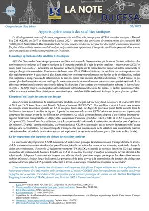 NOTE DU CESA N°428