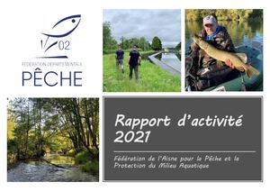 Rapport d'activité 2021 - Fédération de l'Aisne pour la Pêche et Protection du Milieu Aquatique