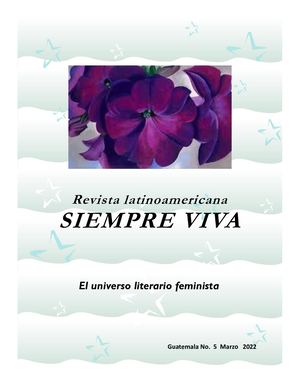 Revista Siempre Viva No 5 Marzo 2022