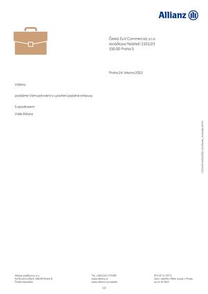 Potvrzení profesní odpovědnosti