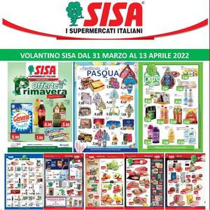 Volantino SISA Marsala dal 31 Marzo al 13 Aprile 2022