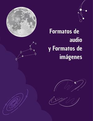 Formatos De Audio Y Formatos De Imágenes