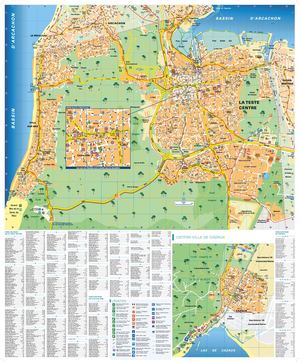 Plan De Ville La Teste De Buch 2022