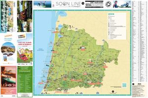 Carte Touristique des Landes 2022