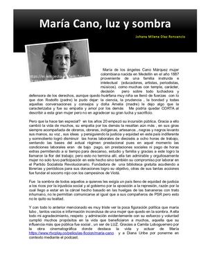 María De Los Angeles Cano