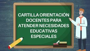 Cartilla de Orientación para Manejo De Nee